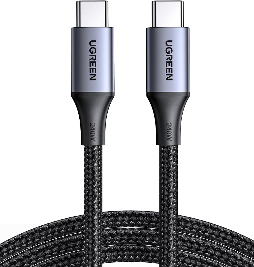 240W USB - C to USB - C Fast Charging Cable, Compatible with iPhone 17 Pro Max/16, Samsung Galaxy S25/S24, MacBook Pro/Air, iPad Pro/Air/Mini, Dell XPS, 6.6FT - ShiftX
