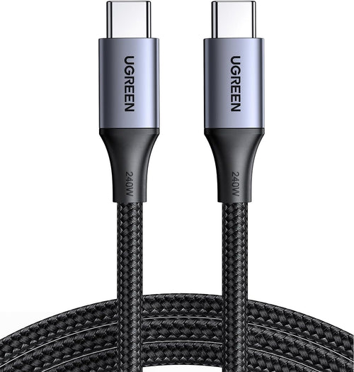 240W USB - C to USB - C Fast Charging Cable, Compatible with iPhone 17 Pro Max/16, Samsung Galaxy S25/S24, MacBook Pro/Air, iPad Pro/Air/Mini, Dell XPS, 6.6FT - ShiftX