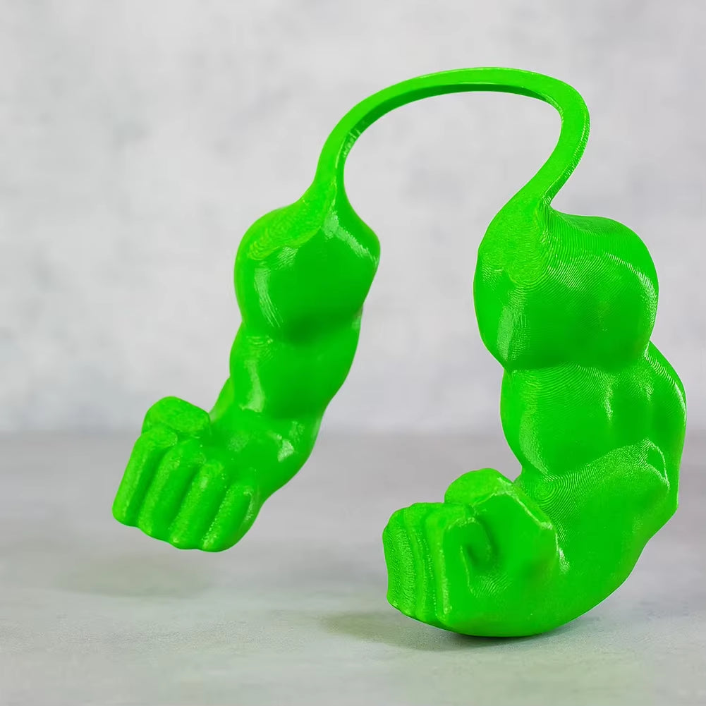 Creative 3D Printed Neck Arm Cat Muscle Arm with Muscle for Halloween Birthday Party Supplies Pet Cosplay Costume Accessories