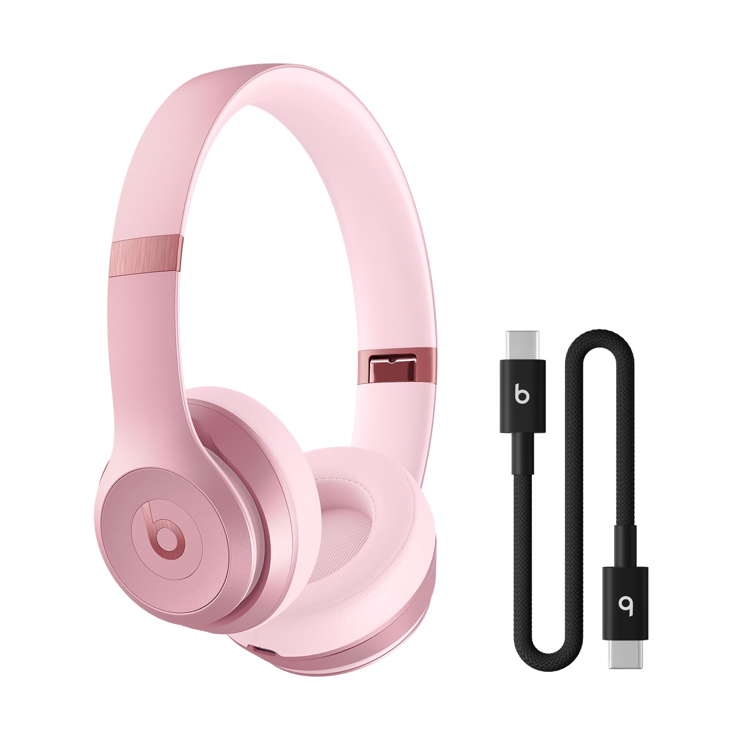 Beats Solo 4 - Wireless On - Ear Bluetooth Headphones, Up to 50 - Hour Battery Life, Ultra - Lightweight Comfort, Powerful and Balanced Sound, Apple & Android Compatible - Matte Black - ShiftX