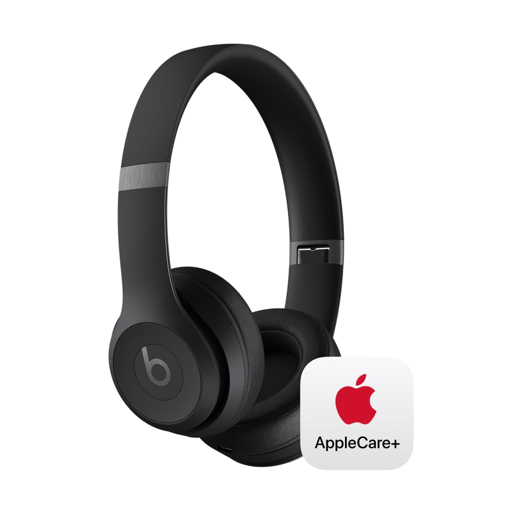 Beats Solo 4 - Wireless On - Ear Bluetooth Headphones, Up to 50 - Hour Battery Life, Ultra - Lightweight Comfort, Powerful and Balanced Sound, Apple & Android Compatible - Matte Black - ShiftX