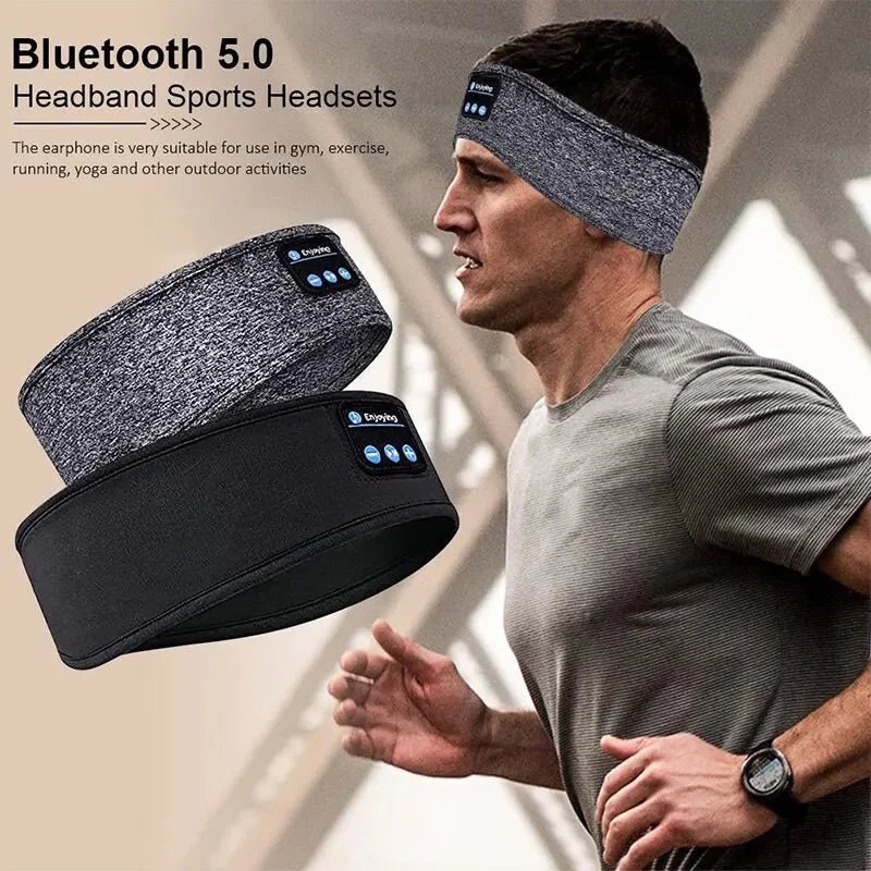 Bluetooth Sleep Headband – Wireless Headphones, Built - In Speakers, Comfortable Fabric, 10 - Hour Battery Life - ShiftX