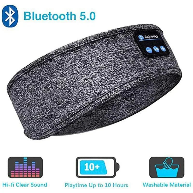 Bluetooth Sleep Headband – Wireless Headphones, Built - In Speakers, Comfortable Fabric, 10 - Hour Battery Life - ShiftX