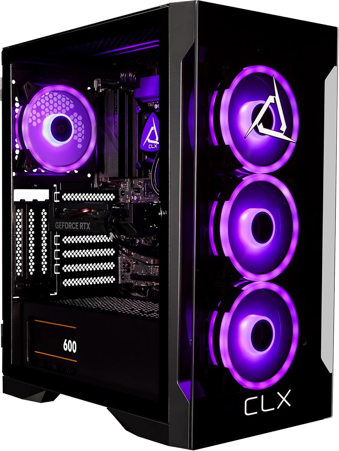 CLX Set Gaming PC - Intel Core i9 14900KF 3.2GHz, GeForce RTX 5060 Ti, 2TB NVMe M.2 SSD, 32GB DDR5 RGB Memory, 360mm AIO, WiFi, Windows 11 Home, Black - ShiftX