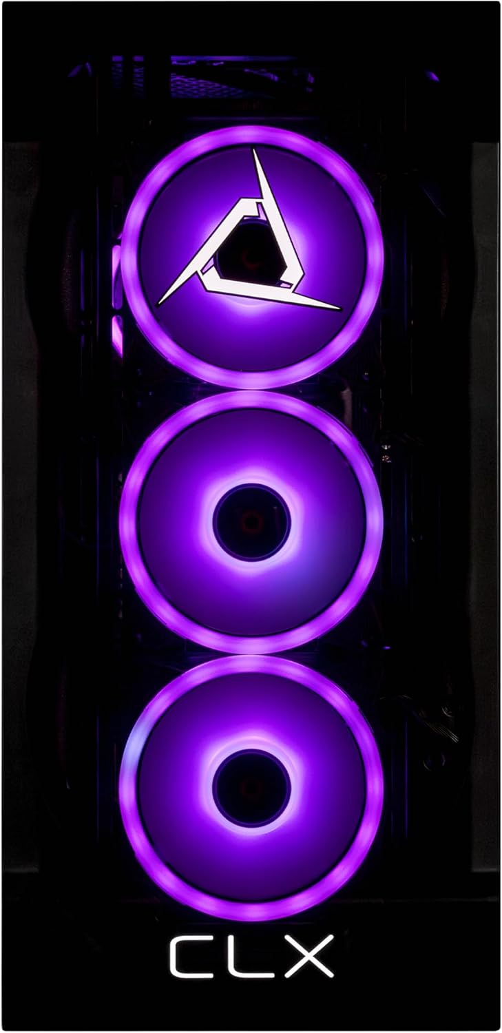 CLX Set Gaming PC - Intel Core i9 14900KF 3.2GHz, GeForce RTX 5060 Ti, 2TB NVMe M.2 SSD, 32GB DDR5 RGB Memory, 360mm AIO, WiFi, Windows 11 Home, Black - ShiftX