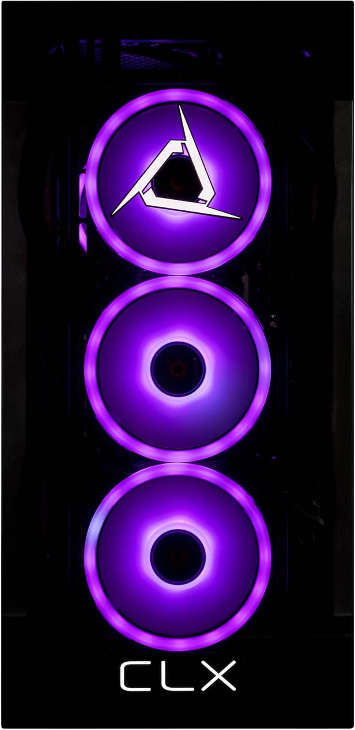 CLX Set Gaming PC - Intel Core i9 14900KF 3.2GHz, GeForce RTX 5060 Ti, 2TB NVMe M.2 SSD, 32GB DDR5 RGB Memory, 360mm AIO, WiFi, Windows 11 Home, Black - ShiftX