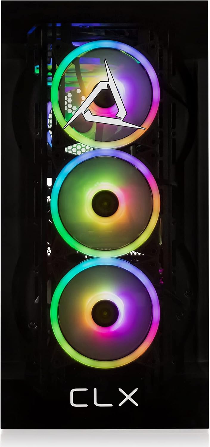 CLX Set Gaming PC - Intel Core i9 14900KF 3.2GHz, GeForce RTX 5060 Ti, 2TB NVMe M.2 SSD, 32GB DDR5 RGB Memory, 360mm AIO, WiFi, Windows 11 Home, Black - ShiftX