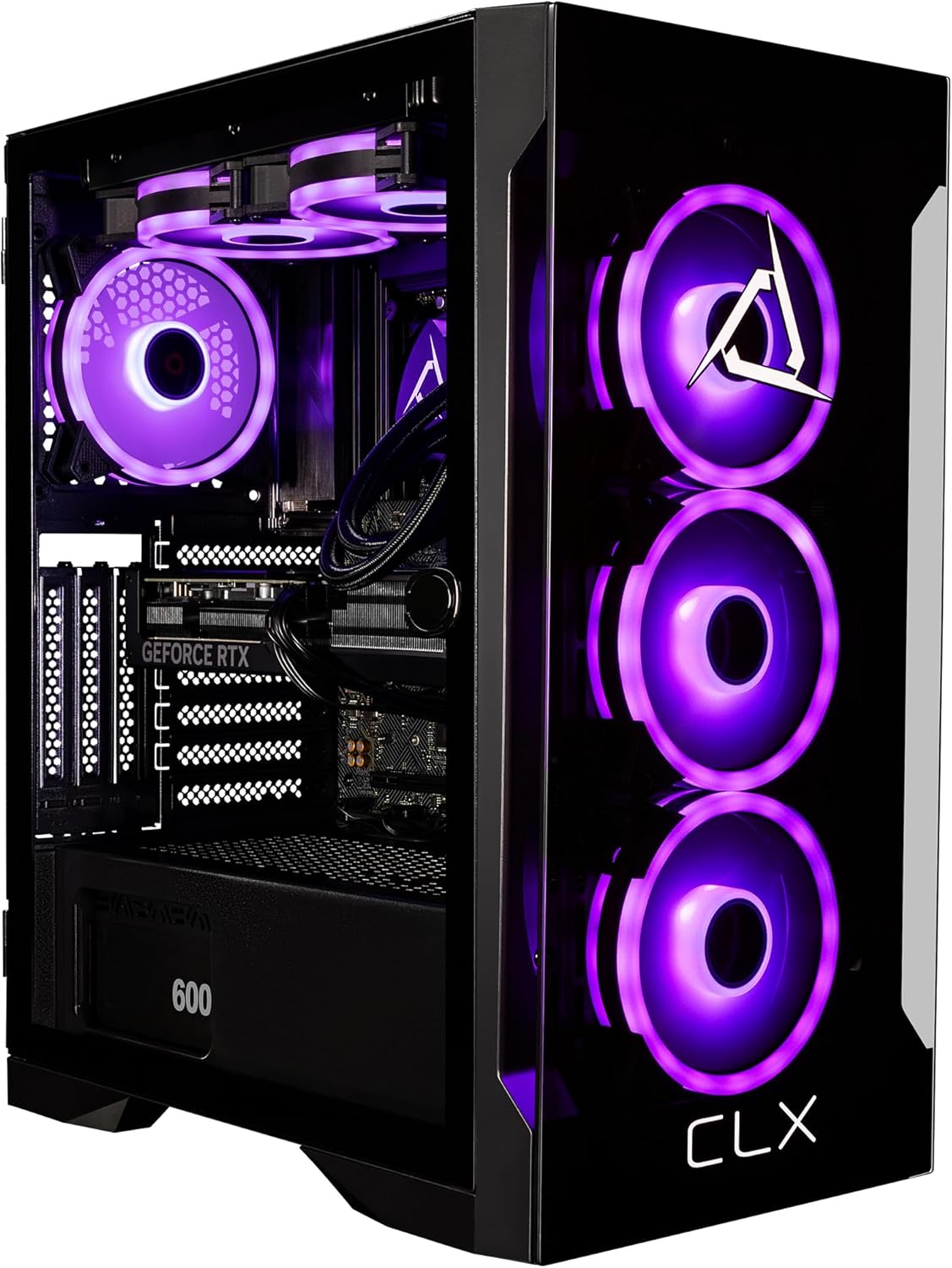 CLX Set Gaming PC - Intel Core i9 14900KF 3.2GHz, GeForce RTX 5060 Ti, 2TB NVMe M.2 SSD, 32GB DDR5 RGB Memory, 360mm AIO, WiFi, Windows 11 Home, Black - ShiftX