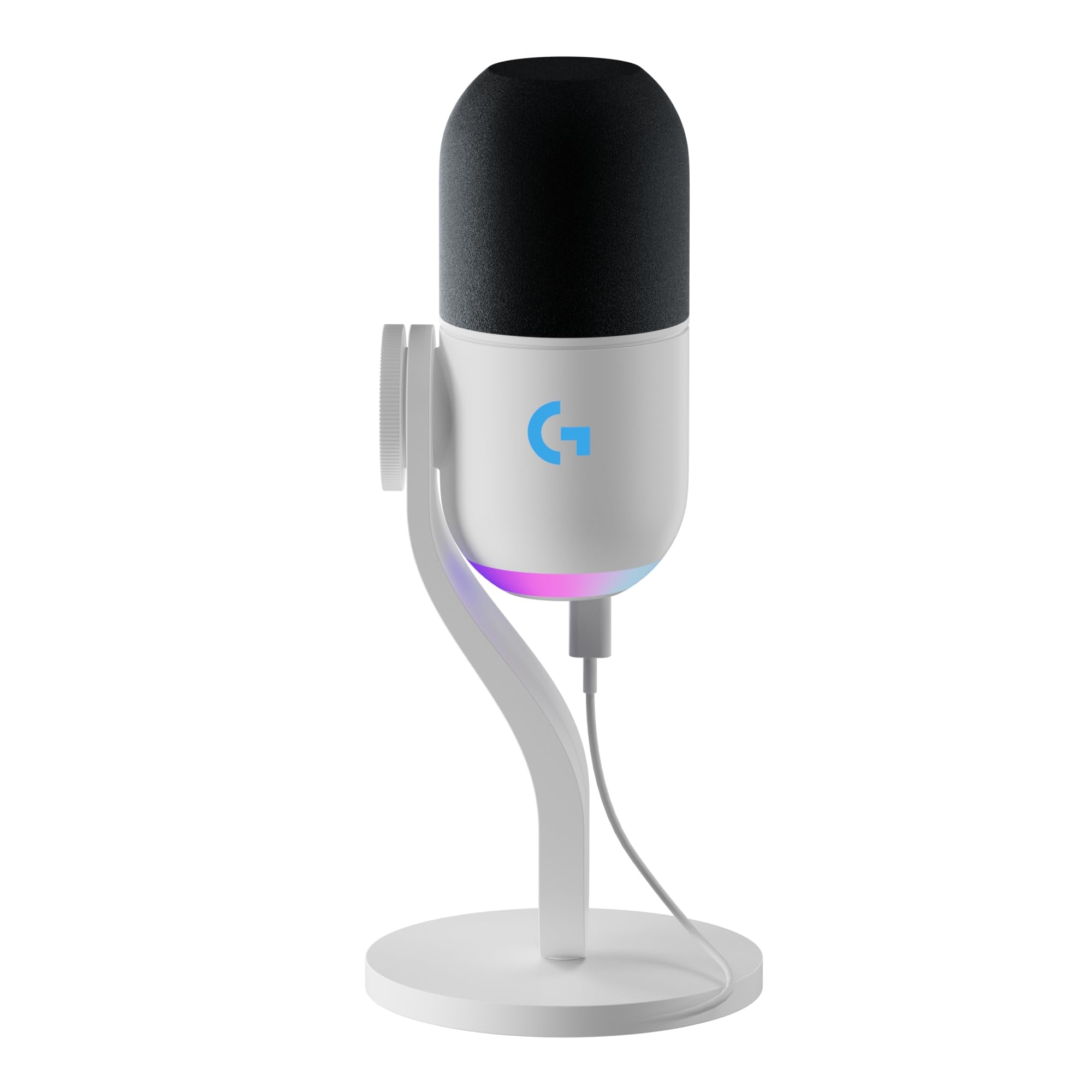 Logitech G Yeti GX Dynamic RGB Gaming Microphone, Podcast Microphone with LIGHTSYNC, Blue VO!CE, G HUB Control, USB Plug and Play - Black - ShiftX