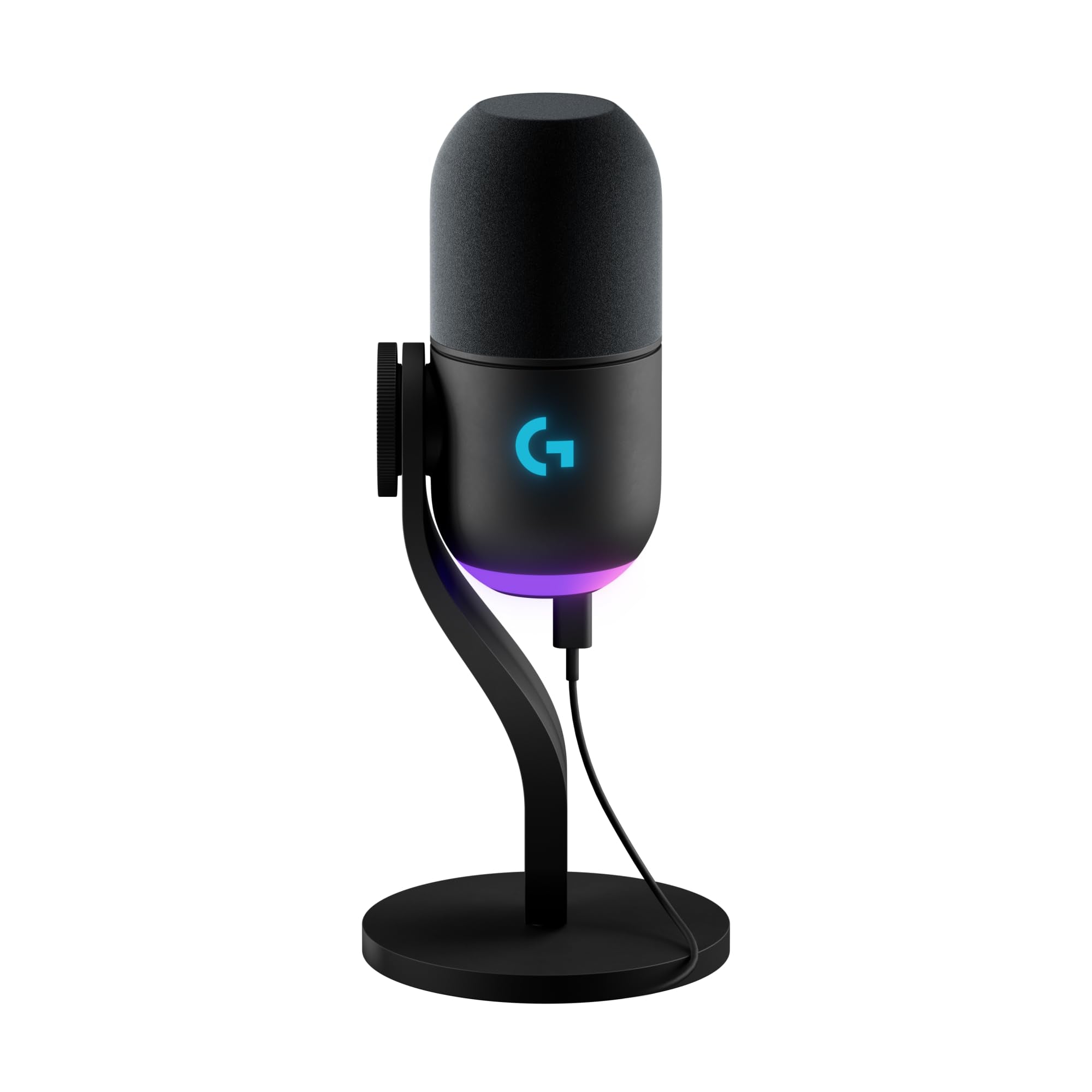 Logitech G Yeti GX Dynamic RGB Gaming Microphone, Podcast Microphone with LIGHTSYNC, Blue VO!CE, G HUB Control, USB Plug and Play - Black - ShiftX