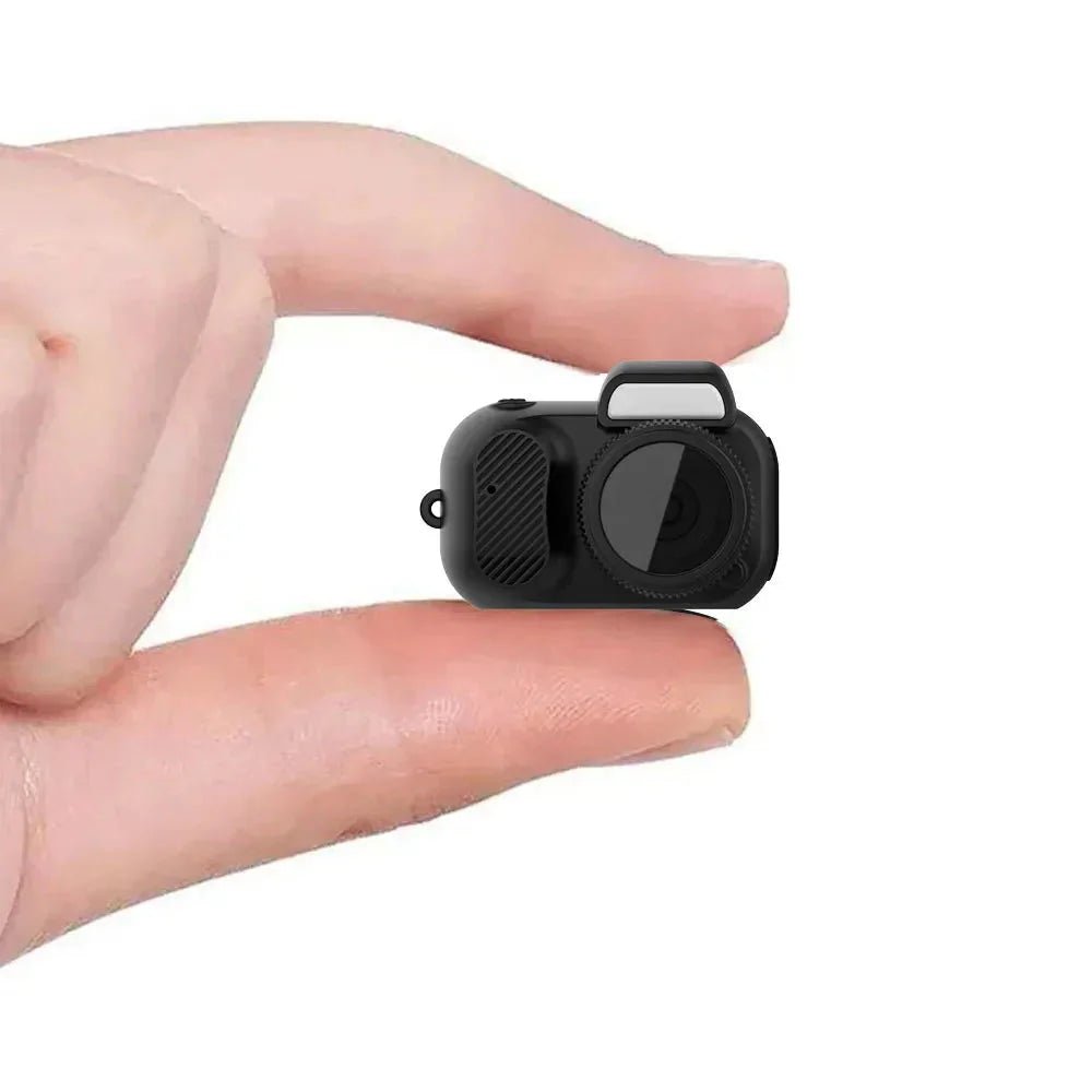 Mini Slr - Shaped 1080P Pocket DV Camera – Portable Body Cam, Action Camera with Display Screen, Loop Recording, & Filters - ShiftX