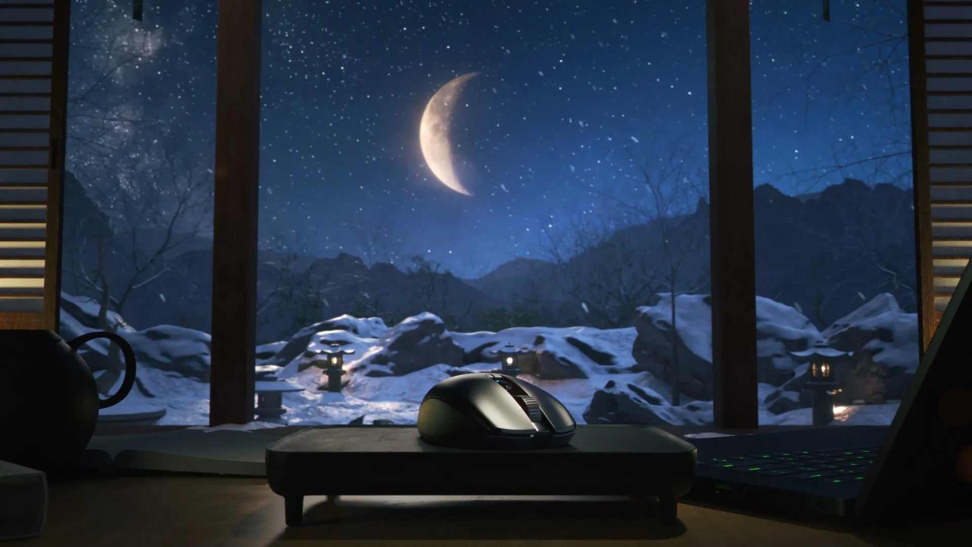 Orochi V2 Wireless Optical Gaming Mouse for PC, 6 Buttons, 2.4Ghz, Bluetooth, Black - ShiftX