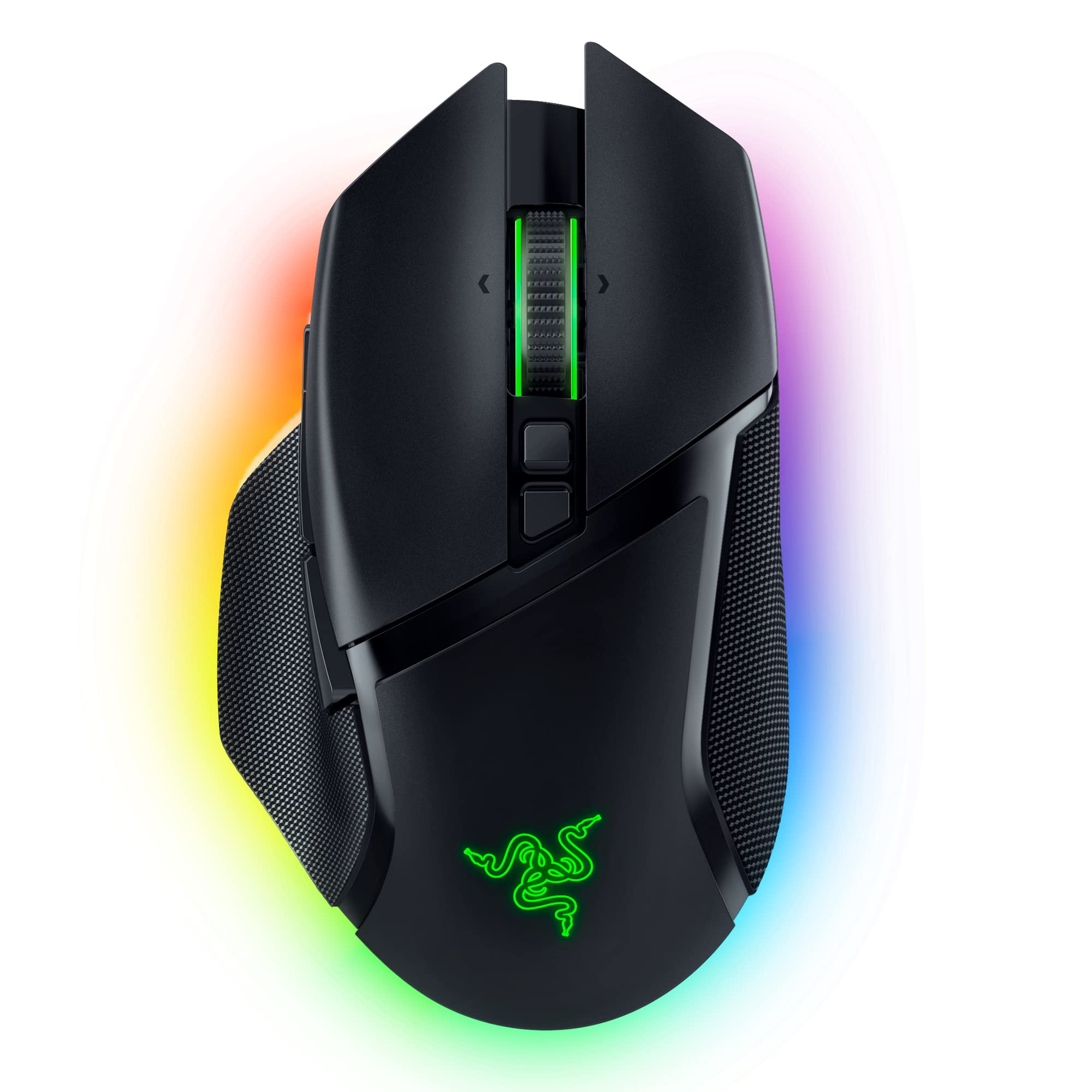 Razer Basilisk V3 Pro Wireless Gaming Mouse, HyperScroll Tilt Wheel, 30K DPI Sensor, Gen - 3 Optical Switches, 13 - Zone Chroma RGB, 13 Programmable Controls, 3 Connection Modes, Black - ShiftX