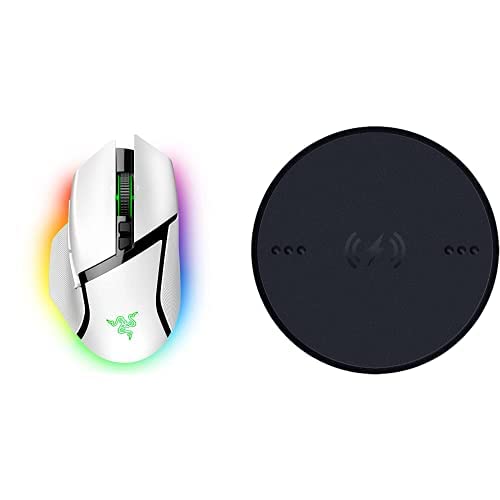 Razer Basilisk V3 Pro Wireless Gaming Mouse, HyperScroll Tilt Wheel, 30K DPI Sensor, Gen - 3 Optical Switches, 13 - Zone Chroma RGB, 13 Programmable Controls, 3 Connection Modes, Black - ShiftX