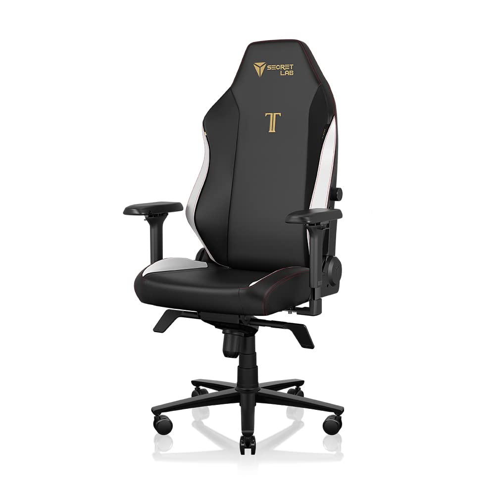 Secretlab Titan Evo Stealth Gaming Chair - Reclining, Ergonomic & Comfortable Computer Chair with 4D Armrests, Magnetic Head Pillow & 4 - Way Lumbar Support - Black - Leatherette - ShiftX