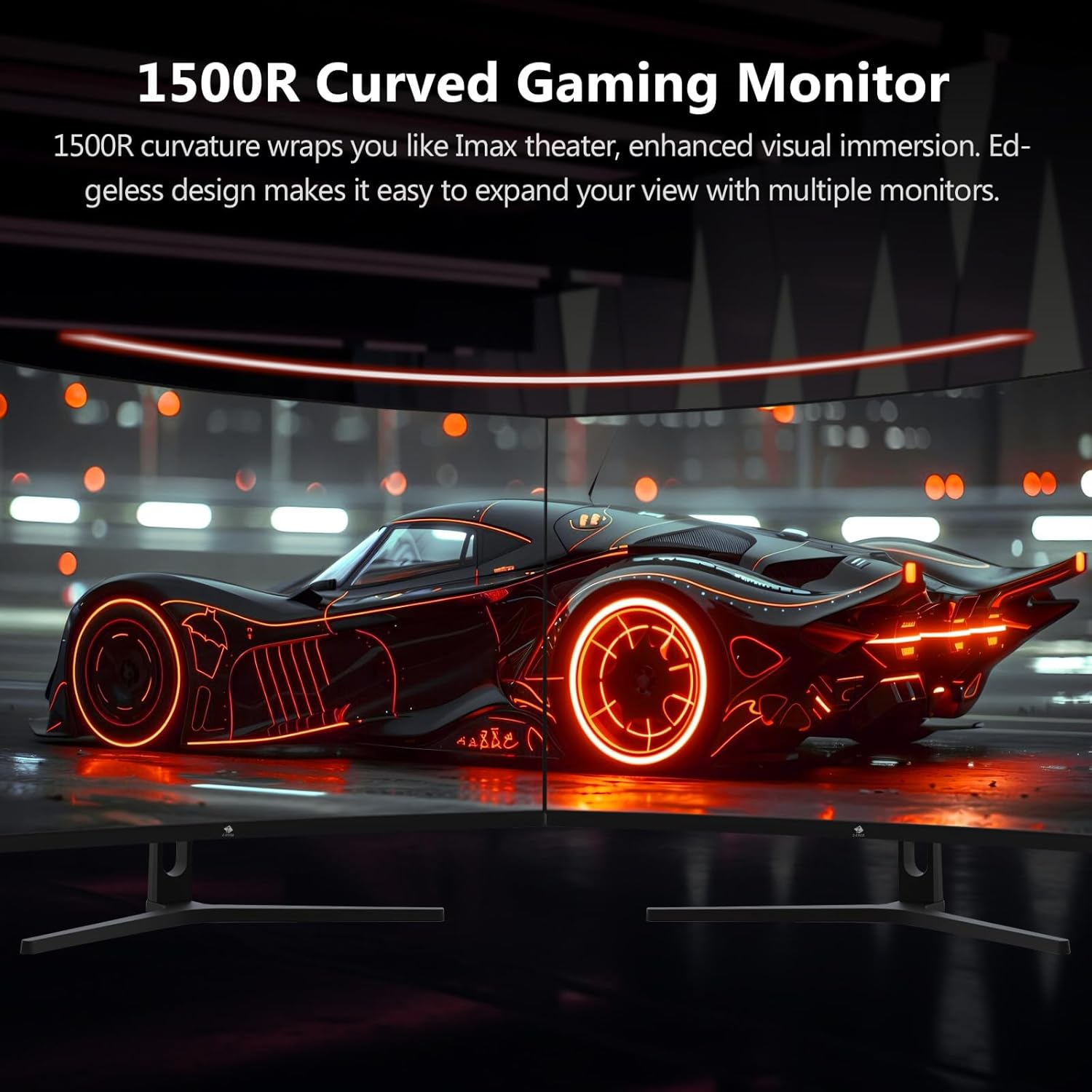 Z-Edge 32" Curved Monitor, 240Hz Refresh Rate, FHD 1080P Gaming Screen - ShiftX